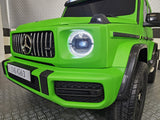 Elektrisk børnebil Mercedes G63 AMG 24 volt mat grøn