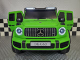 Elektrisk børnebil Mercedes G63 AMG 24 volt mat grøn
