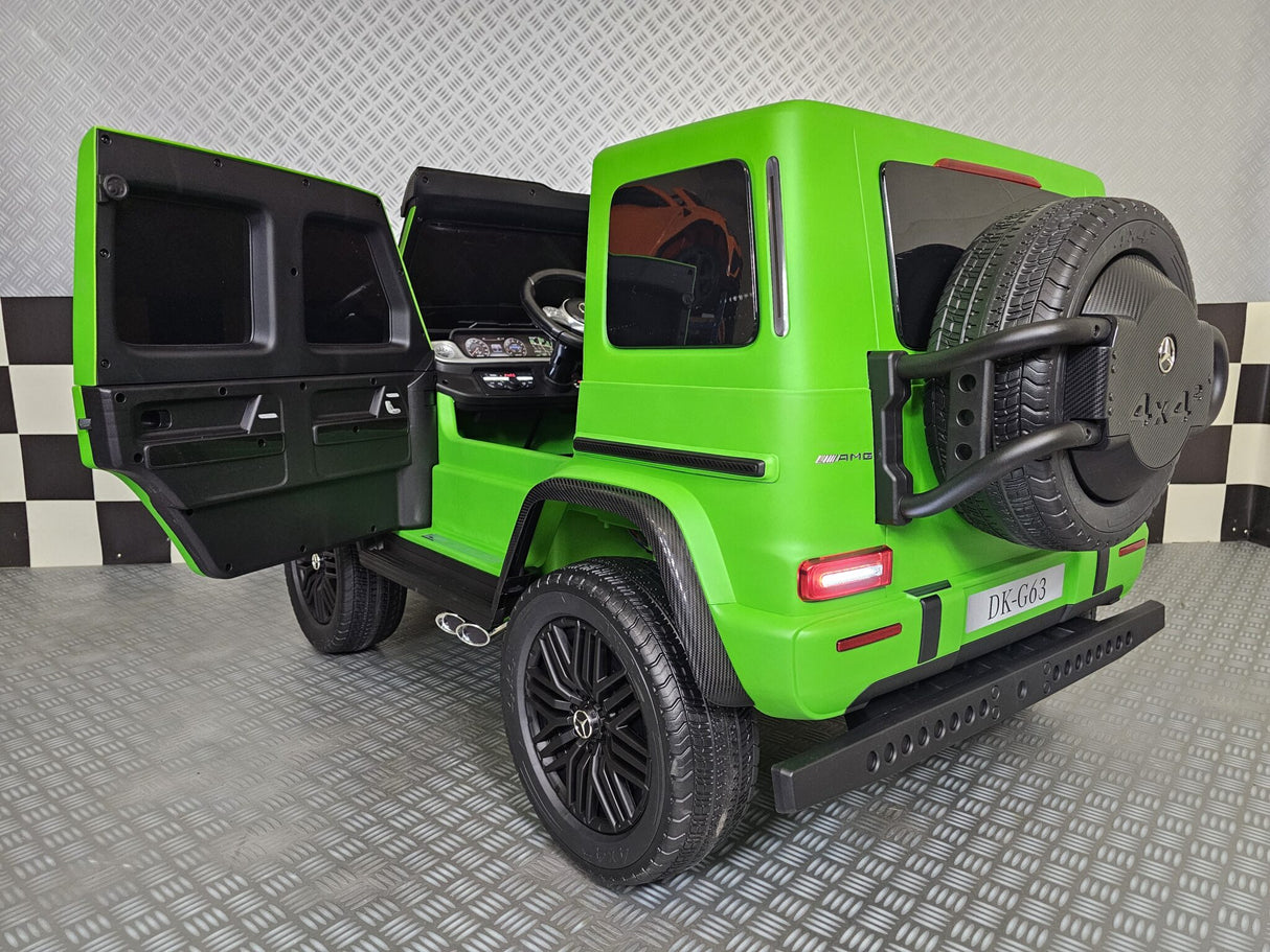 Elektrisk børnebil Mercedes G63 AMG 24 volt mat grøn