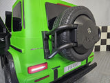Elektrisk børnebil Mercedes G63 AMG 24 volt mat grøn