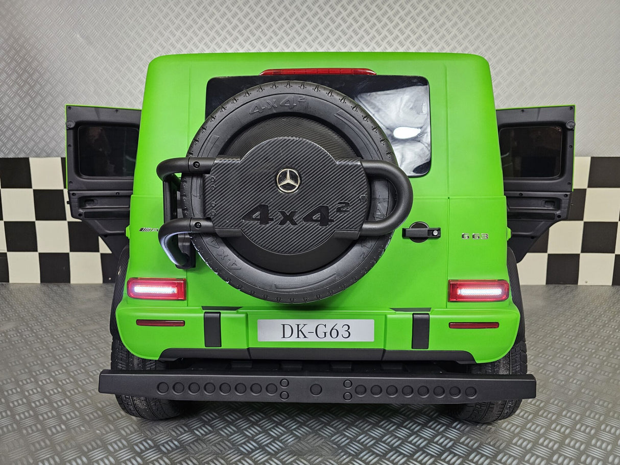 Elektrisk børnebil Mercedes G63 AMG 24 volt mat grøn