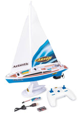 Sailboat Atlantic - radiostyrd segelbåt med backup-motorer