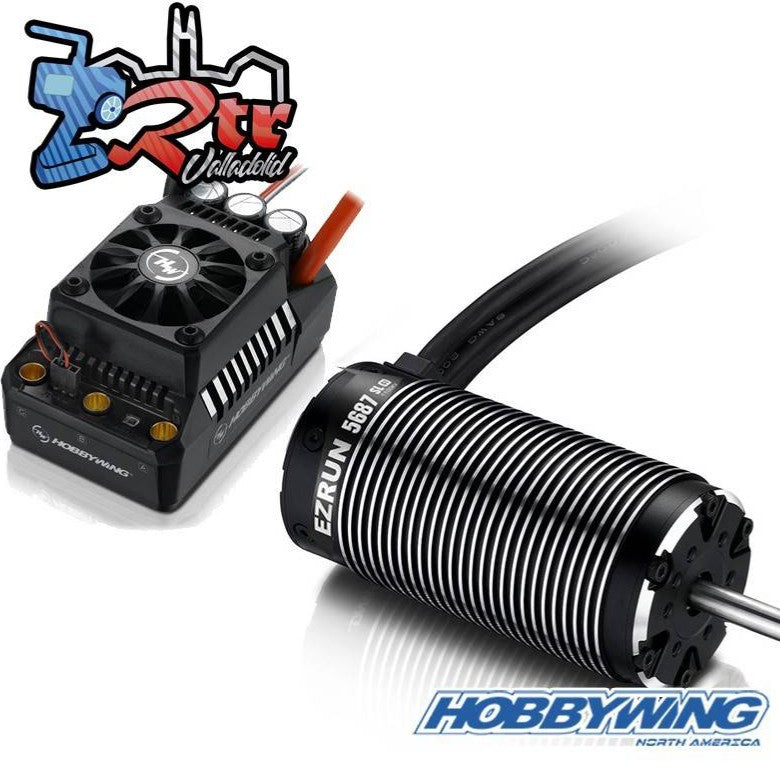 Hobbywing EZRun MAX5 Combo — 5687-1100KV Brushless ESC & Motor | 1/5 Skala | 3-8S LiPo