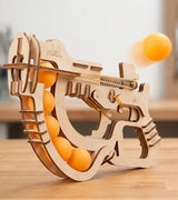 3D träbyggsats – bordtennis-kanon (Woodcraft)