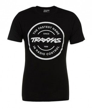 Traxxas 1360-M T-Shirt Black Circle Traxxas-logo M