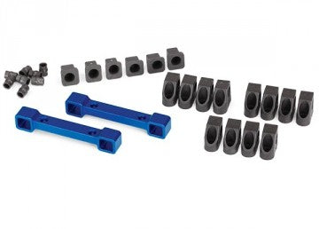 Traxxas 8334X Mount Susp Arms Front and Rear Alu Blue  4-Tec