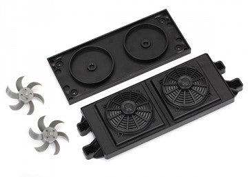 Traxxas 8421 Radiators Black (2)  UDR