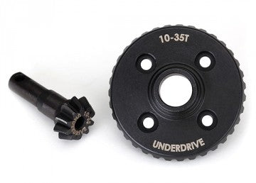 Traxxas 8288 Ring- &amp; Differential Pinion Gear Underdrive 10/35T  TRX-4/6