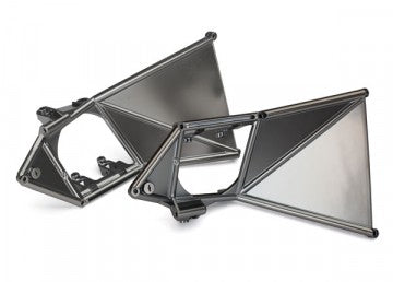 Traxxas 8534X Mounts for Suspension Arm Upper Front Satin Chrome (2)  UDR