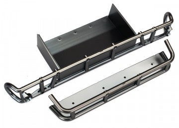 Traxxas 8536X Bumper Rear Satin Black Chrome  UDR