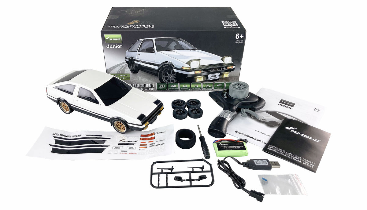 AE86 Sprinter Trueno Scale Drift Racing Car 1:18 RTR