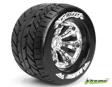 Tire & Wheel MT-ROCKET 3,8" Chrome 1/2-Offset (2)