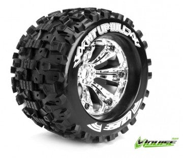 Tire & Wheel MT-UPHILL 3,8" Chrome 1/2-Offset (2)