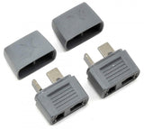 Deans stik / T-plug / Star Plug 50 styk med bagcover! Hun / female