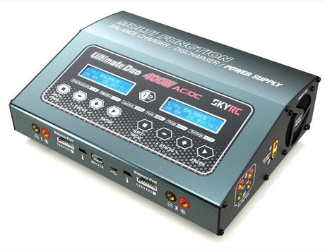 SkyRC Ultimate Duo D400, 400W Li-Po Charger 240VAC SK-100123-01 EU