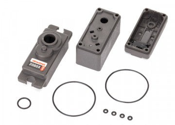 Traxxas 2081X Servo Case &amp; Gaskets for 2080X