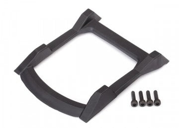 Traxxas 6728 Body Skid Plate Roof Black Rustler 4x4