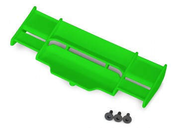 Traxxas 6721G Wing Green Rustler 4x4