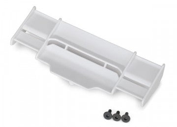Traxxas 6721A Wing White Rustler 4x4