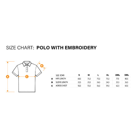 World of Tanks Polo with embroidery black, M