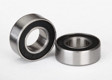Traxxas 5103A Ball Bearing 7x14x5mm Black Rubber Seal (2)