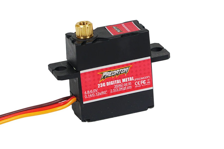 23g digital metal gear servo reverse with 330mm wire