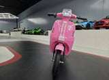 Barnscooter 24V – rosa