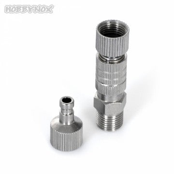 Airbrush Quick Coupler G18 with two Male Parts