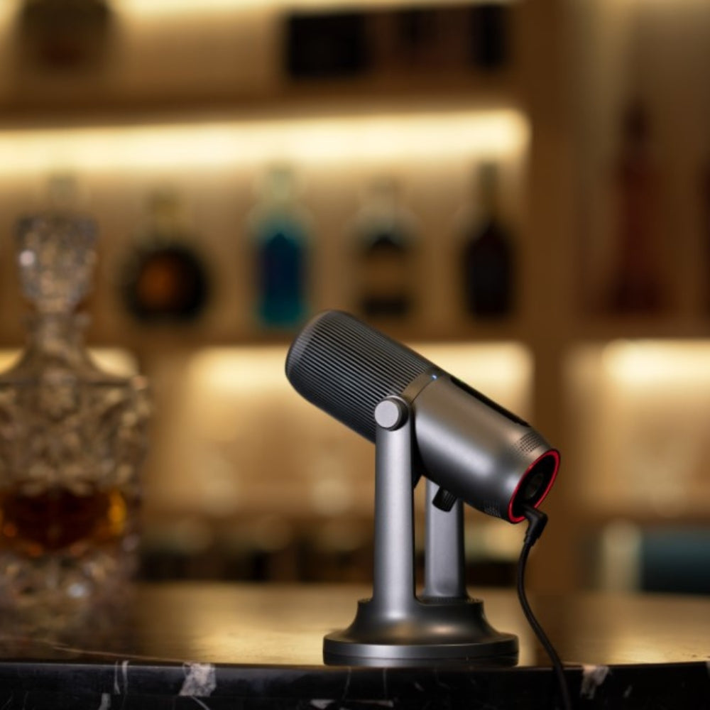 THRONMAX M2G Condenser RGB USB MDRILL ONE SLATE Microphone, Gray
