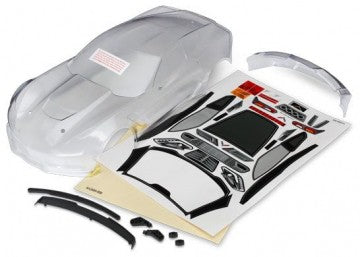 Traxxas 8386 Body Chevrolet Corvette Z06 Clear