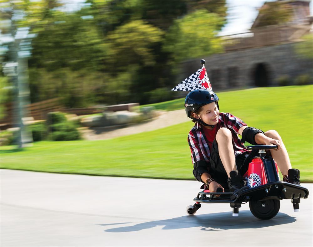 Razor Crazy Cart – El-driftkart för barn