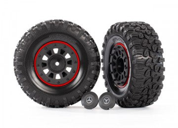 Traxxas 8874 Tires &amp; Wheels 2.2" Crawler (Requires #8255A)