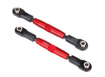 Traxxas 3643R Turnbuckle Complete Alu Red Camber Link 83mm (2)