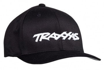 Traxxas 1188-BLK-SM Hat Curved Black Traxxas Logo S-M