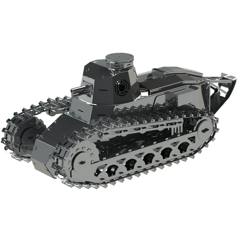 Metal Time | Nimble Fighter Mechanical model DIY kit of tank, 179 parts | World of Tanks