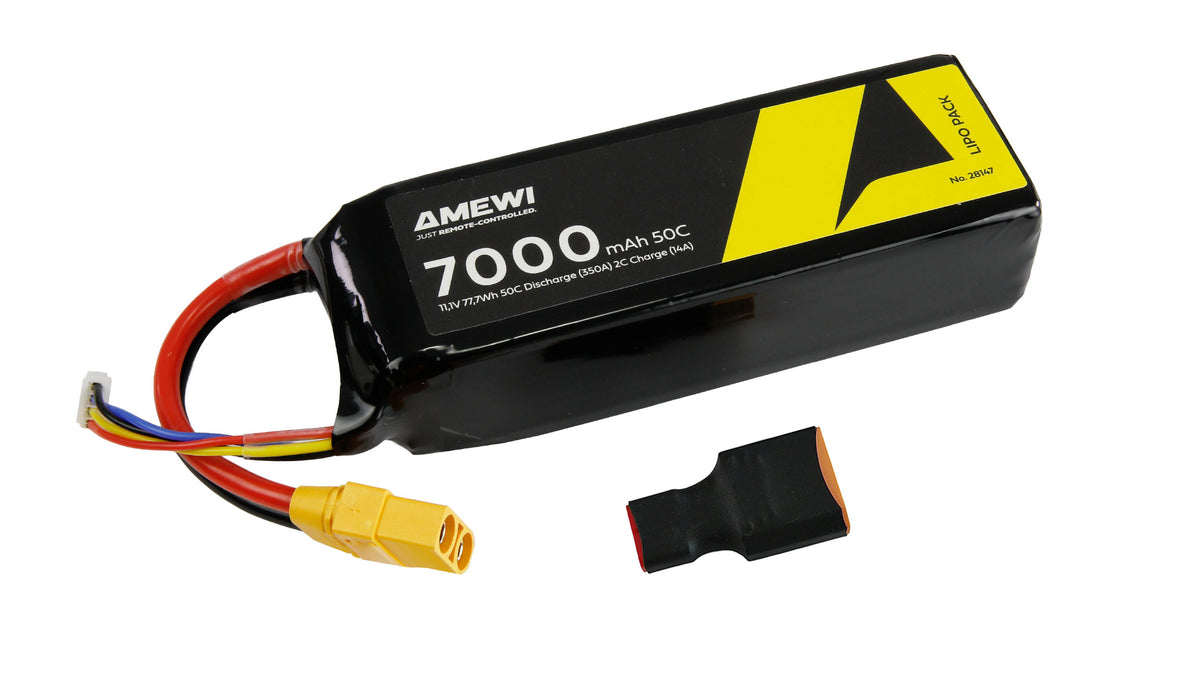 LiPo Batteri 3S 11,1V 7000mAh 50C XT90