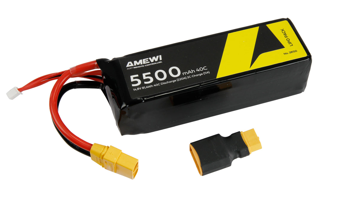 LiPo Batteri 4S 14,8V 5500mAh 50C XT90