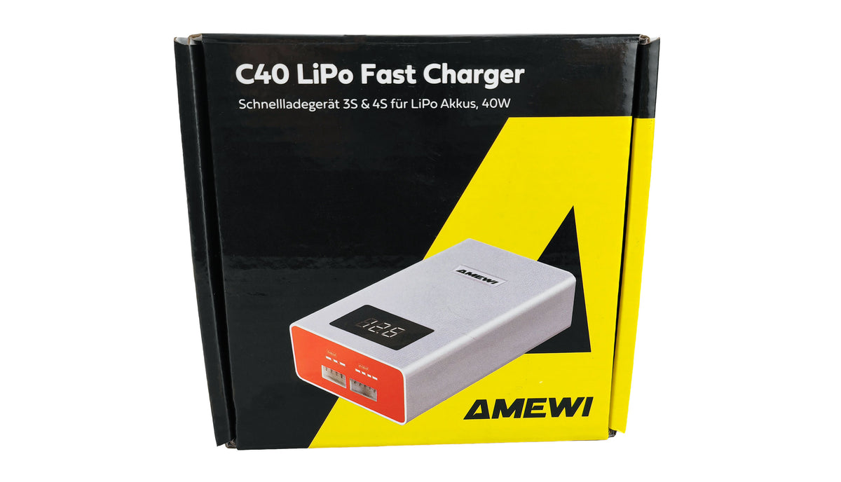 C40 Hurtiglader 3-4S LiPo 40W
