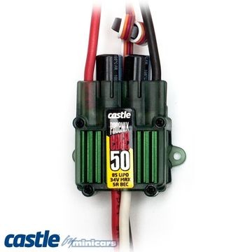 Castle Creations Phoenix Edge 50 32V 50A ESC 5A BEC - CC010-0102-00