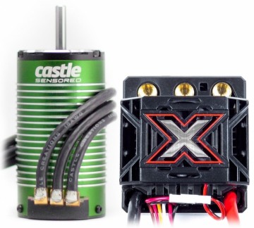 Castle Creations Mamba Monster X ESC Combo with 1512-1800KV sensored motor - CC010-0145-05
