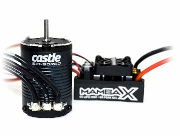 Castle Creations MAMBA X Sensor ESC 25,2V WP, 1406-1900KV Combo Crawler - CC010-0155-08