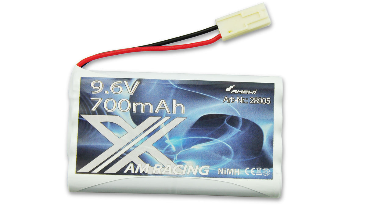 NiMH Batteri 9,6V 700mAh Mini-Tamiya-kontakt