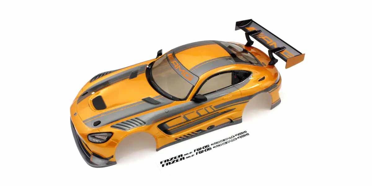Kyosho Fazer FZ02 1:10 Mercedes AMG GT3 Body Set - Color T1