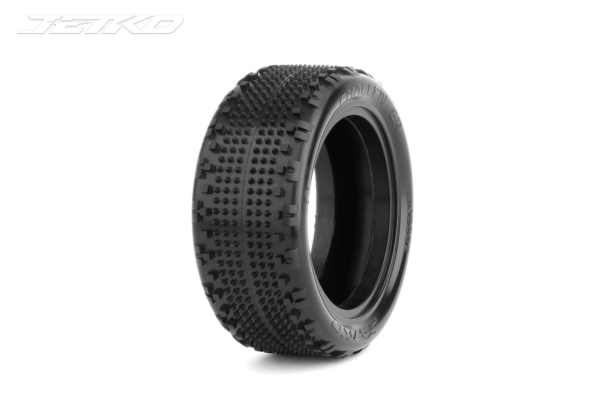 Jetko Challenger 1:10 Buggy 2.2 Front Tyres 4wd EOS Yellow (2)