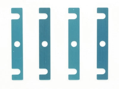 Alu. sus. mount spacer 0,5mm 4stk
