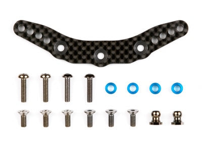 TB-03 Carbon Damper Stay Front