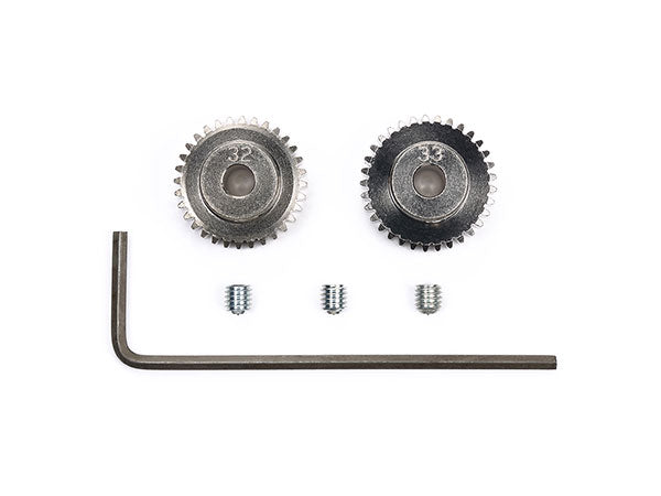 MOTORTANDHJUL 32-33T 0,4