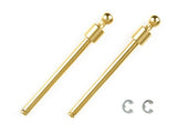 M06PRO 3x34mm titan sus shaft *2