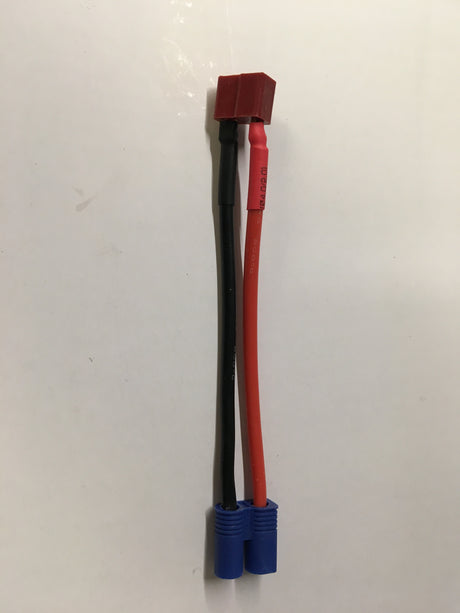Omformer Deans female - EC3 male 100mm