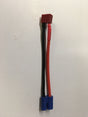 Omformer Deans female - EC3 male 100mm